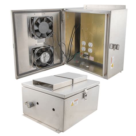 vented metal enclosure|nema 3r enclosure with fan.